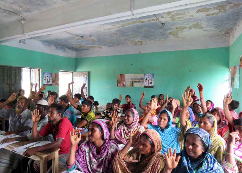 Project on livelihood improvement and elimination of discrimination for waste pickers in Khulna, Bangladesh