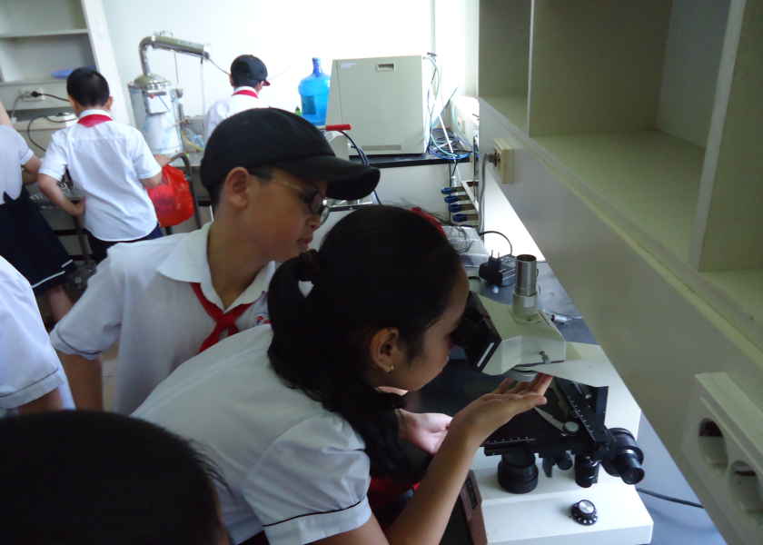 School excursion, Hai Phong City