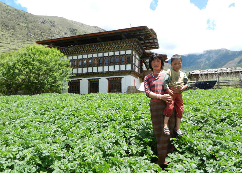 Homestay in Phobjikha