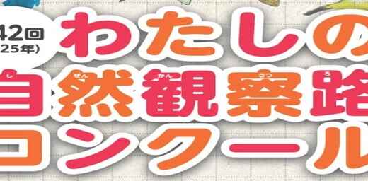 第42回「わたしの自然観察路コンクール」6月1日から募集を開始しました！